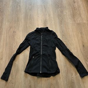 Lululemon Black Zip Up Size 2